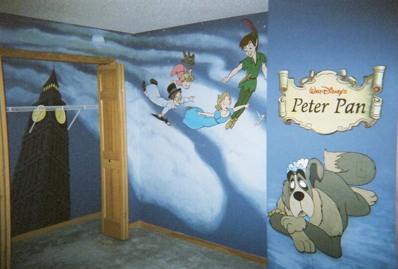 Peter Pan Mural Mural Art